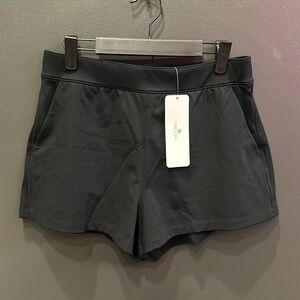 CRZ YOGA Women’s Athletic‎ Shorts w/ Pockets | Black | NWT